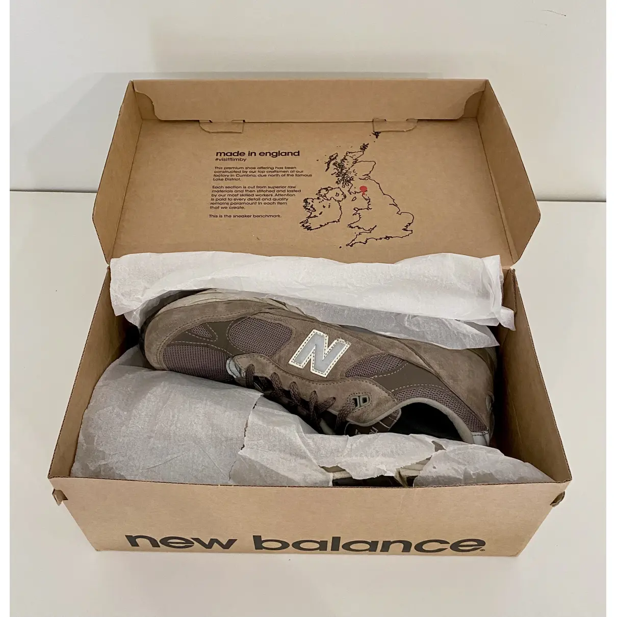 991 leather low trainers New Balance