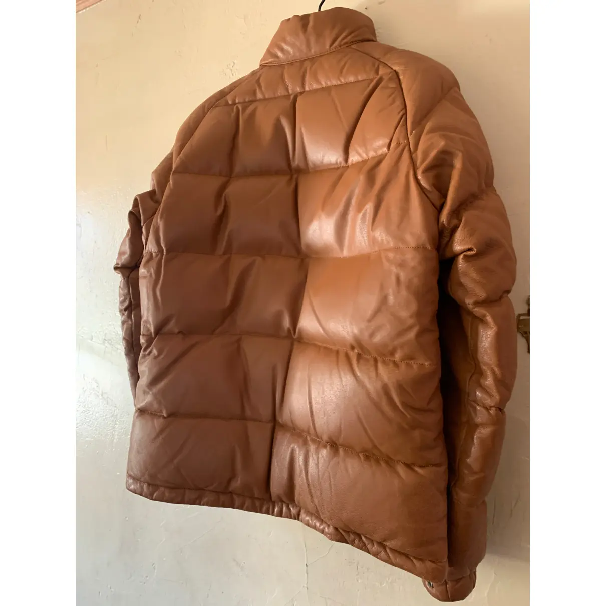 Buy A Bathing Ape Leather puffer online