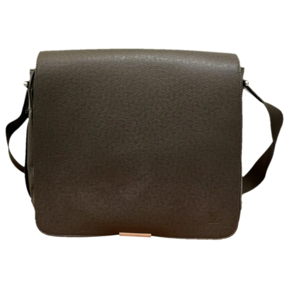Abbesses Messenger leather satchel