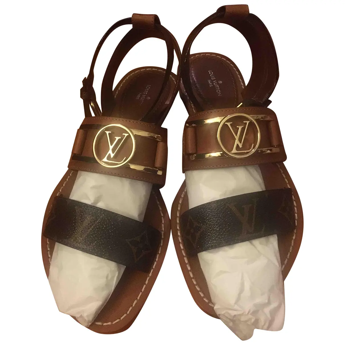 Academy Leathers sandal Louis Vuitton