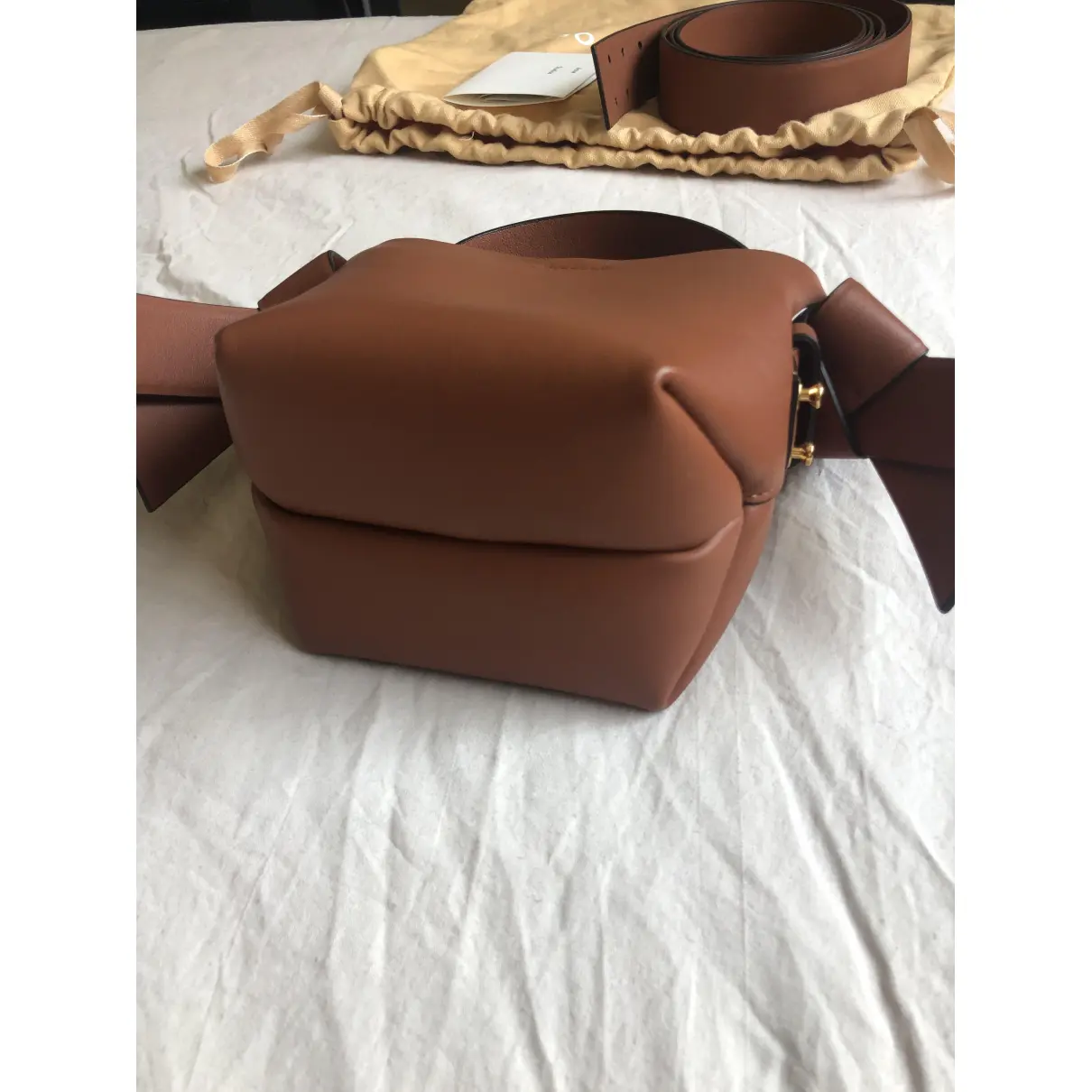 Leather handbag Acne Studios