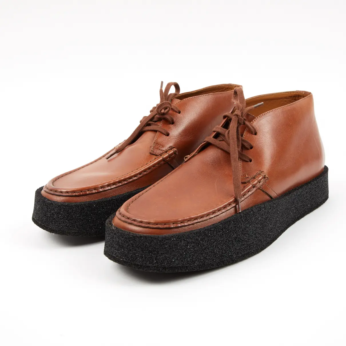 Buy Acne Studios Leather lace ups online