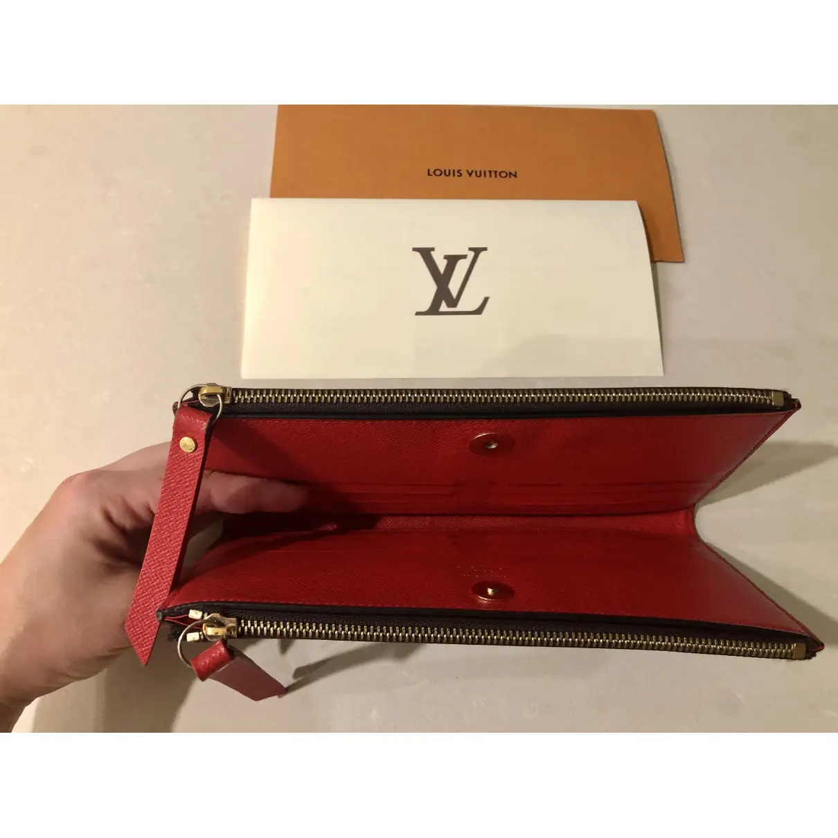 Buy Louis Vuitton Adèle leather wallet online