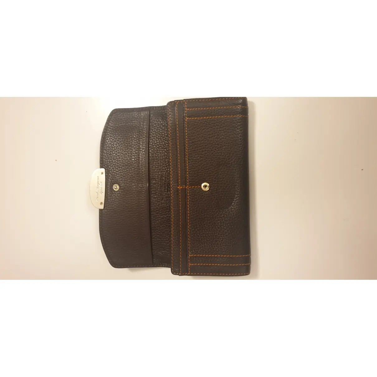 Adjani leather wallet Lancel