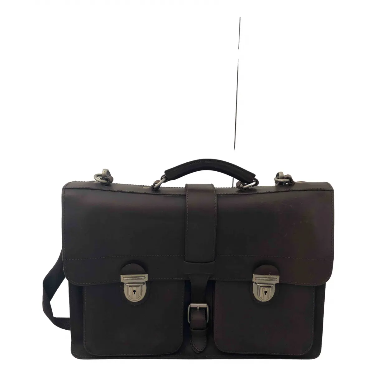 Leather satchel Ag Spalding & Bros - Vintage