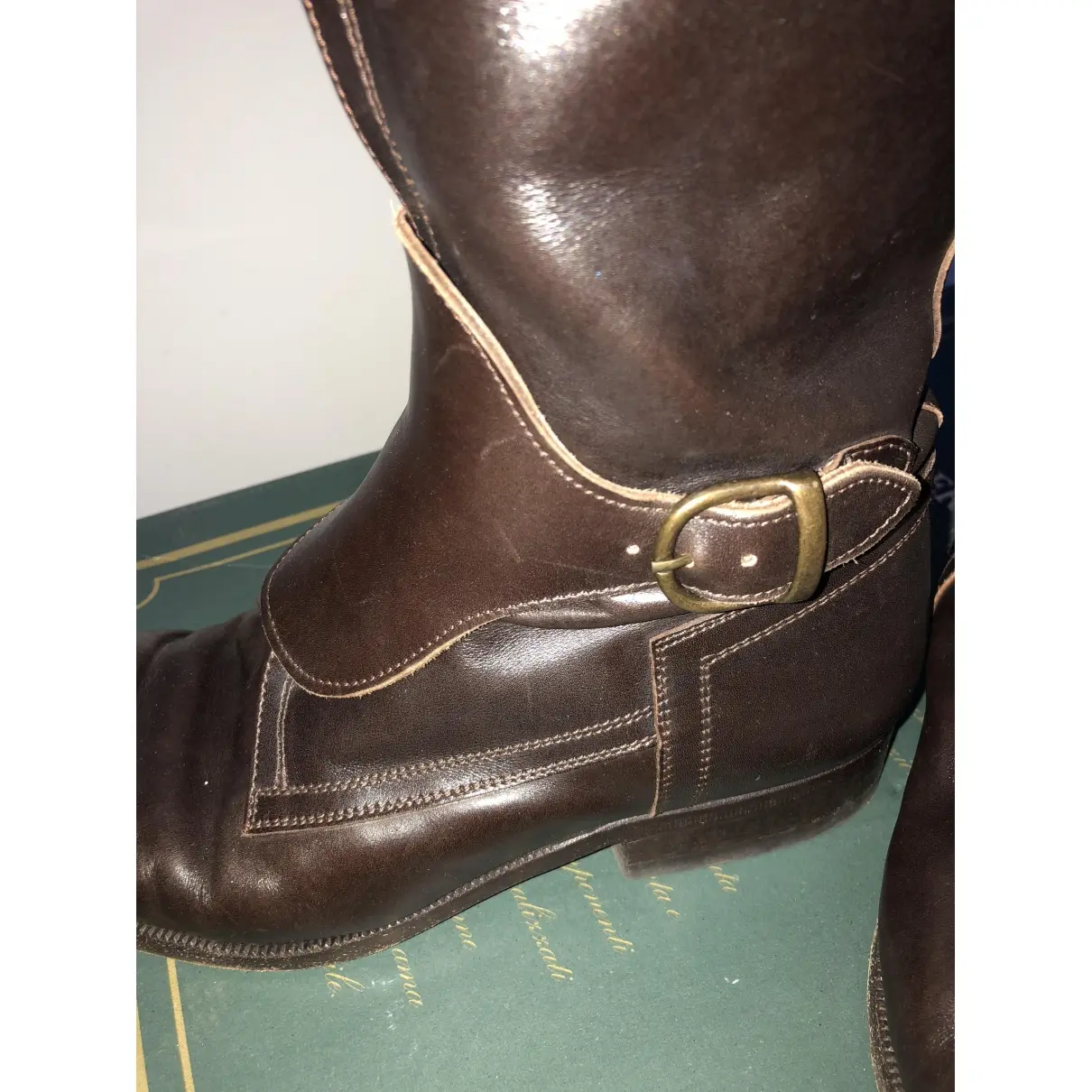 Leather riding boots Alberto Fasciani - Vintage