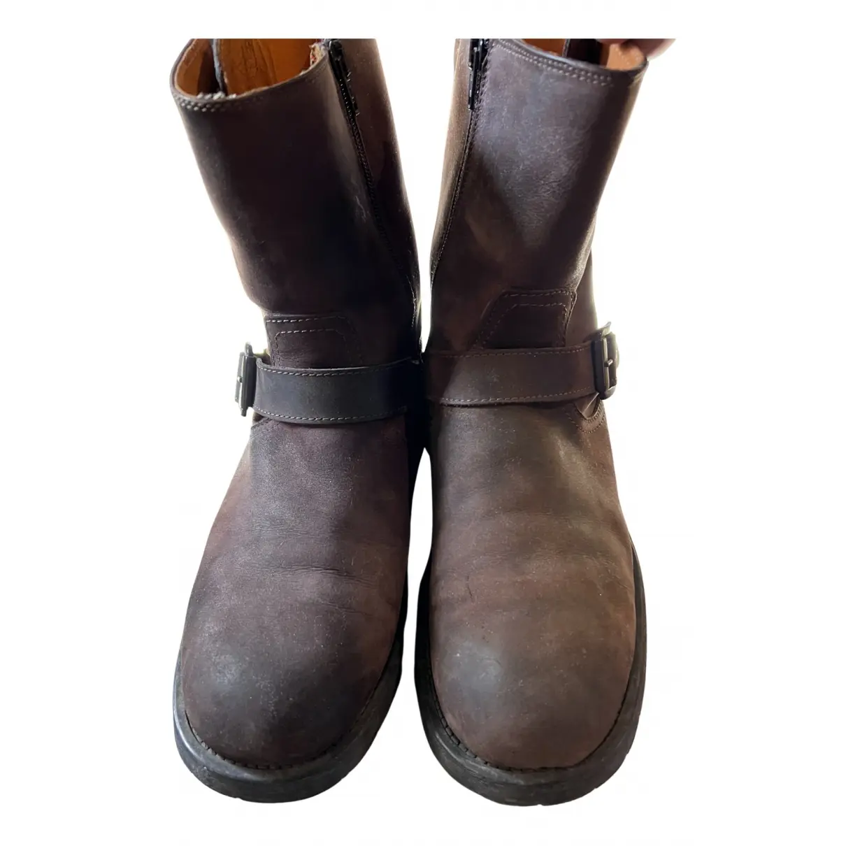 Leather boots ALDO