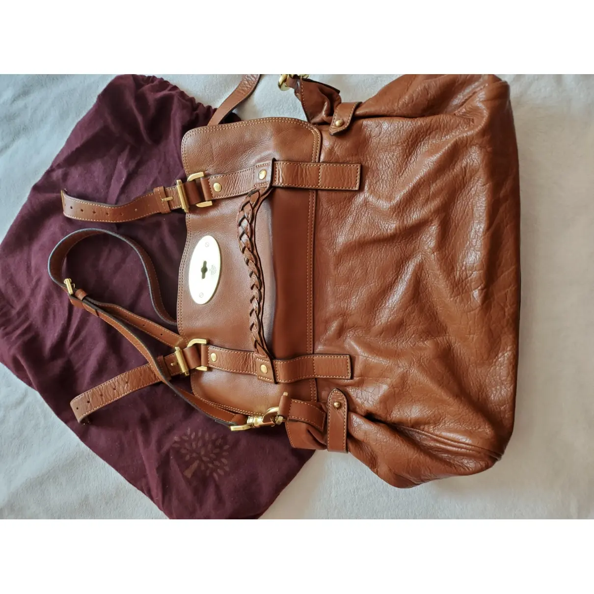 Mulberry Alexa leather satchel for sale