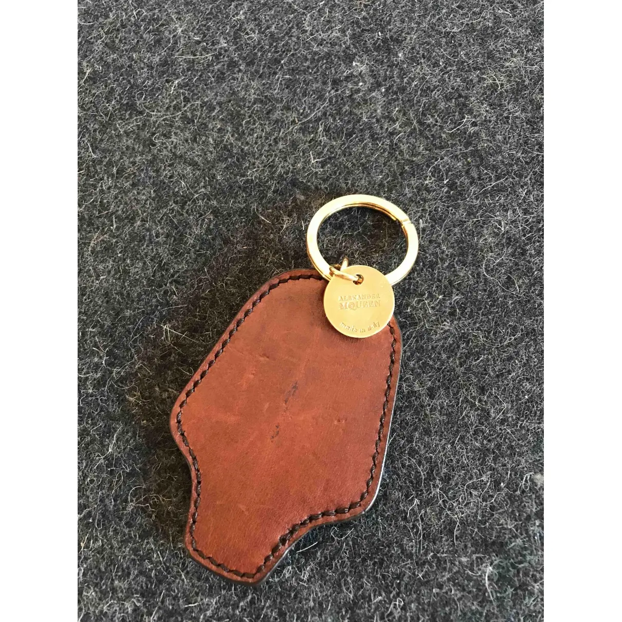 Alexander McQueen Leather bag charm for sale