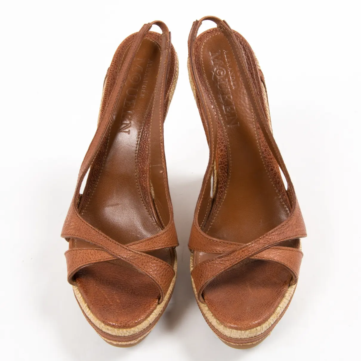 Buy Alexander McQueen Leather sandals online