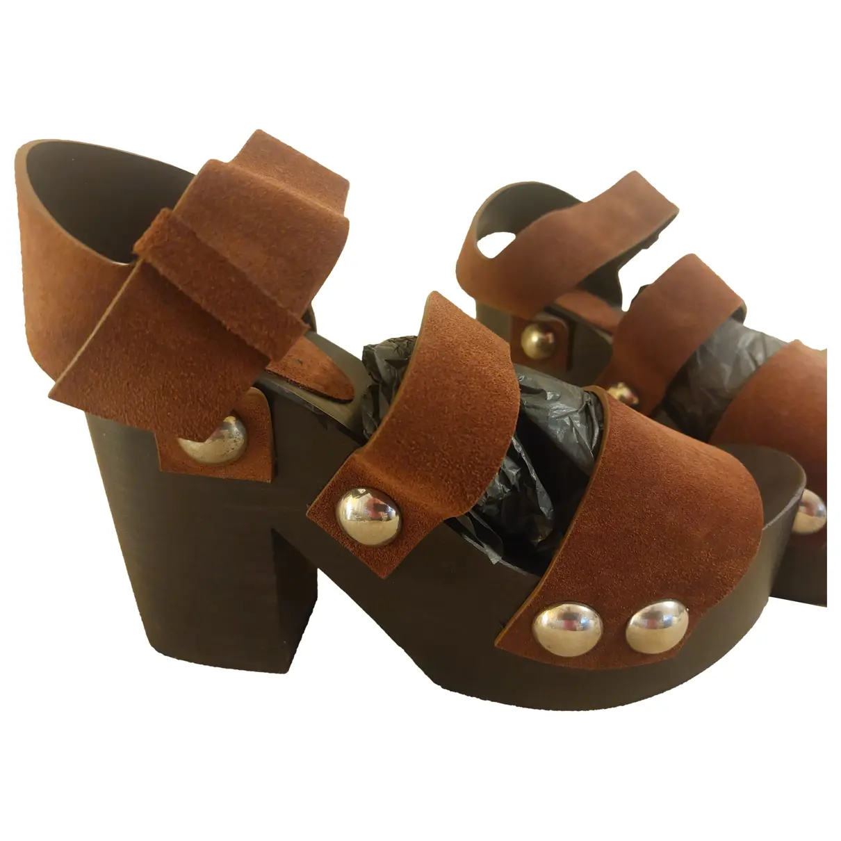 Leather mules & clogs Alexander Wang