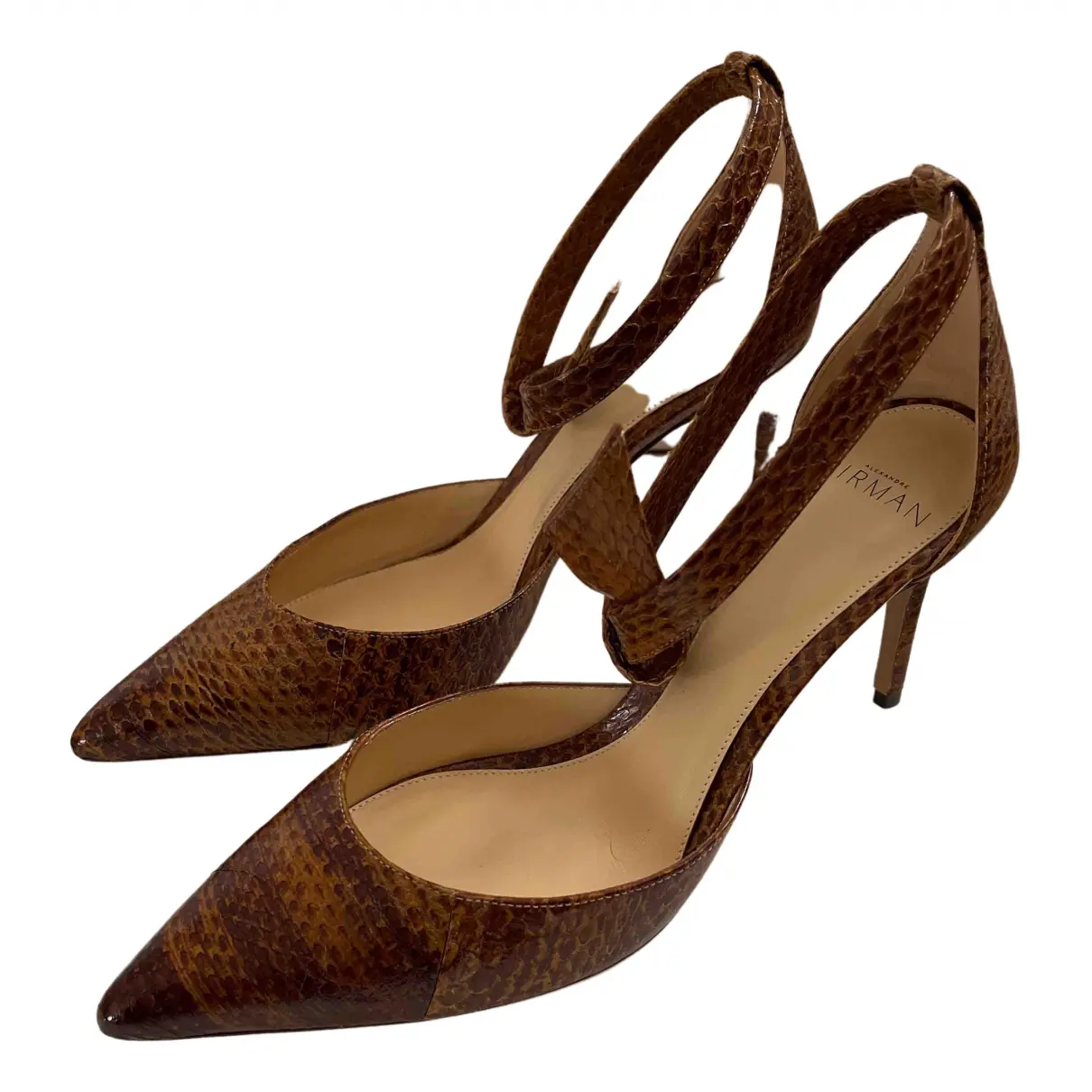Leather heels Alexandre Birman