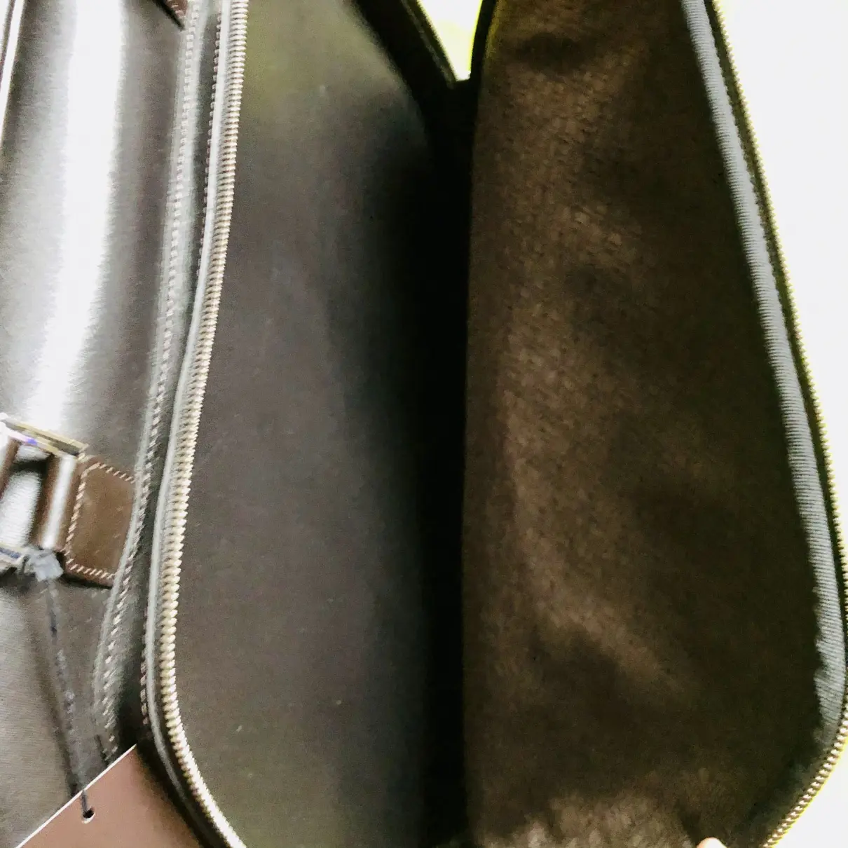 Leather travel bag Alfred Dunhill