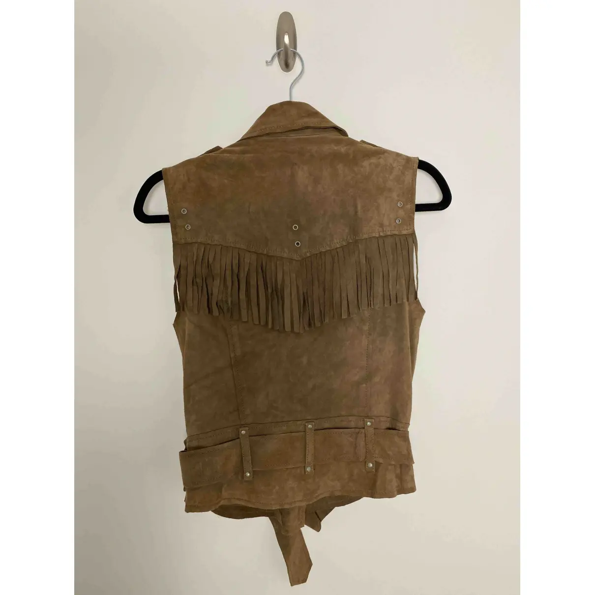 Buy All Saints Leather short vest online