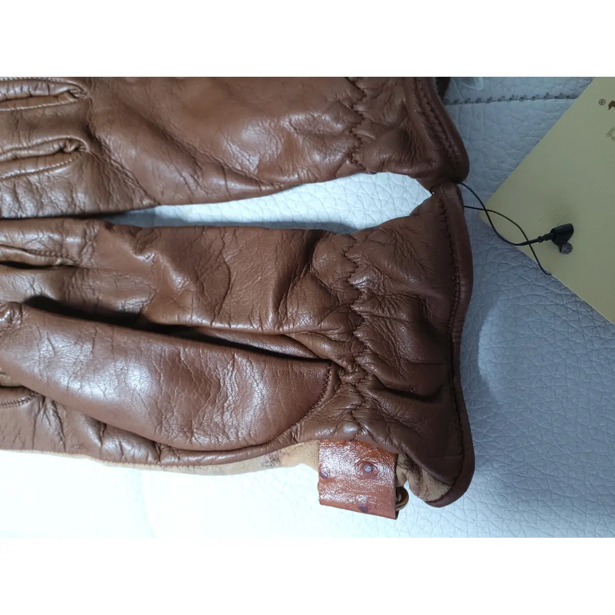 Leather gloves ALVIERO MARTINI