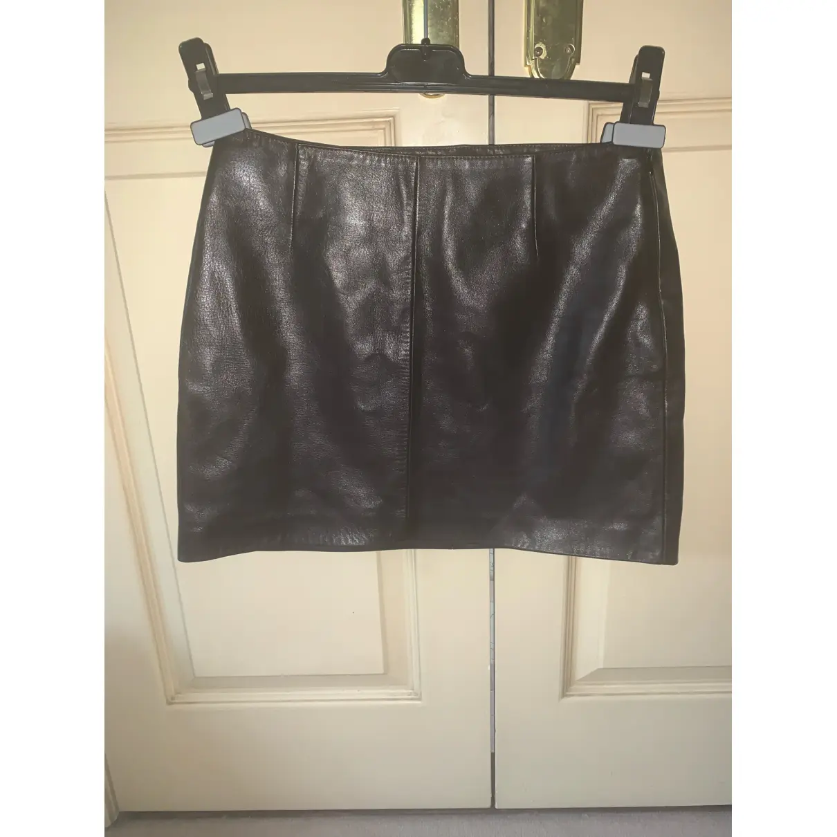 Buy APC Leather mini skirt online