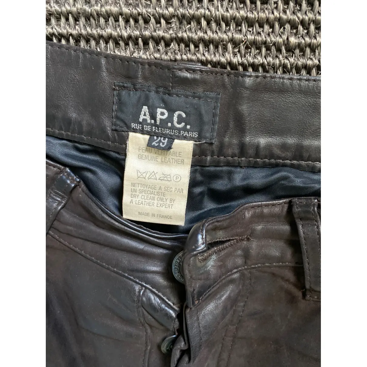 Luxury APC Trousers Women