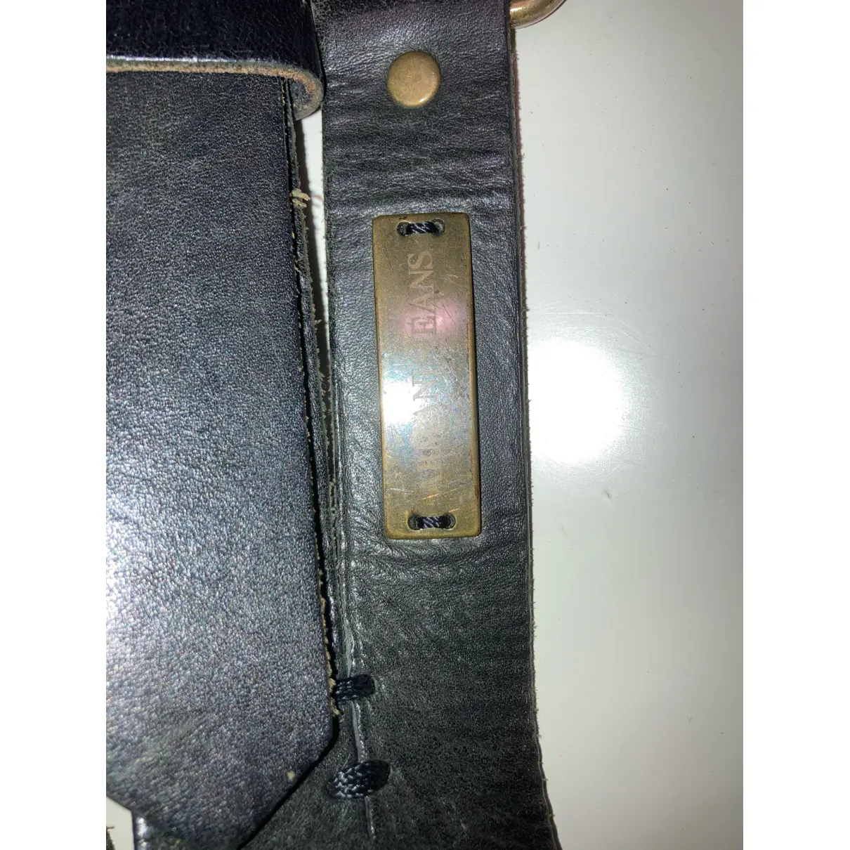 Leather belt Armani Jeans