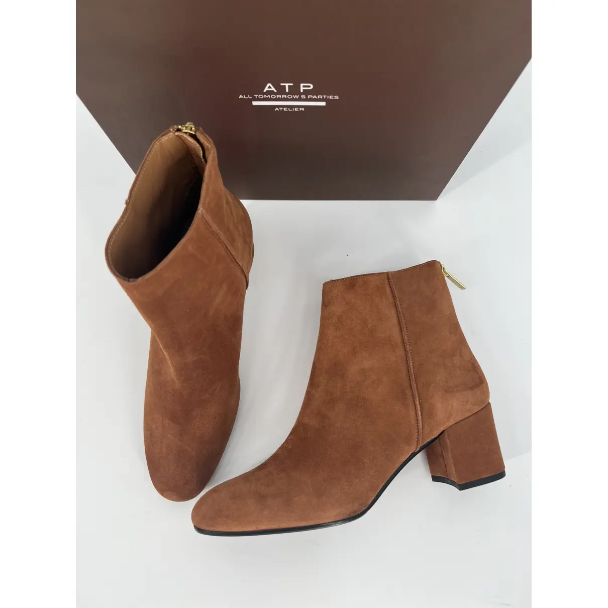 Leather ankle boots ATP Atelier