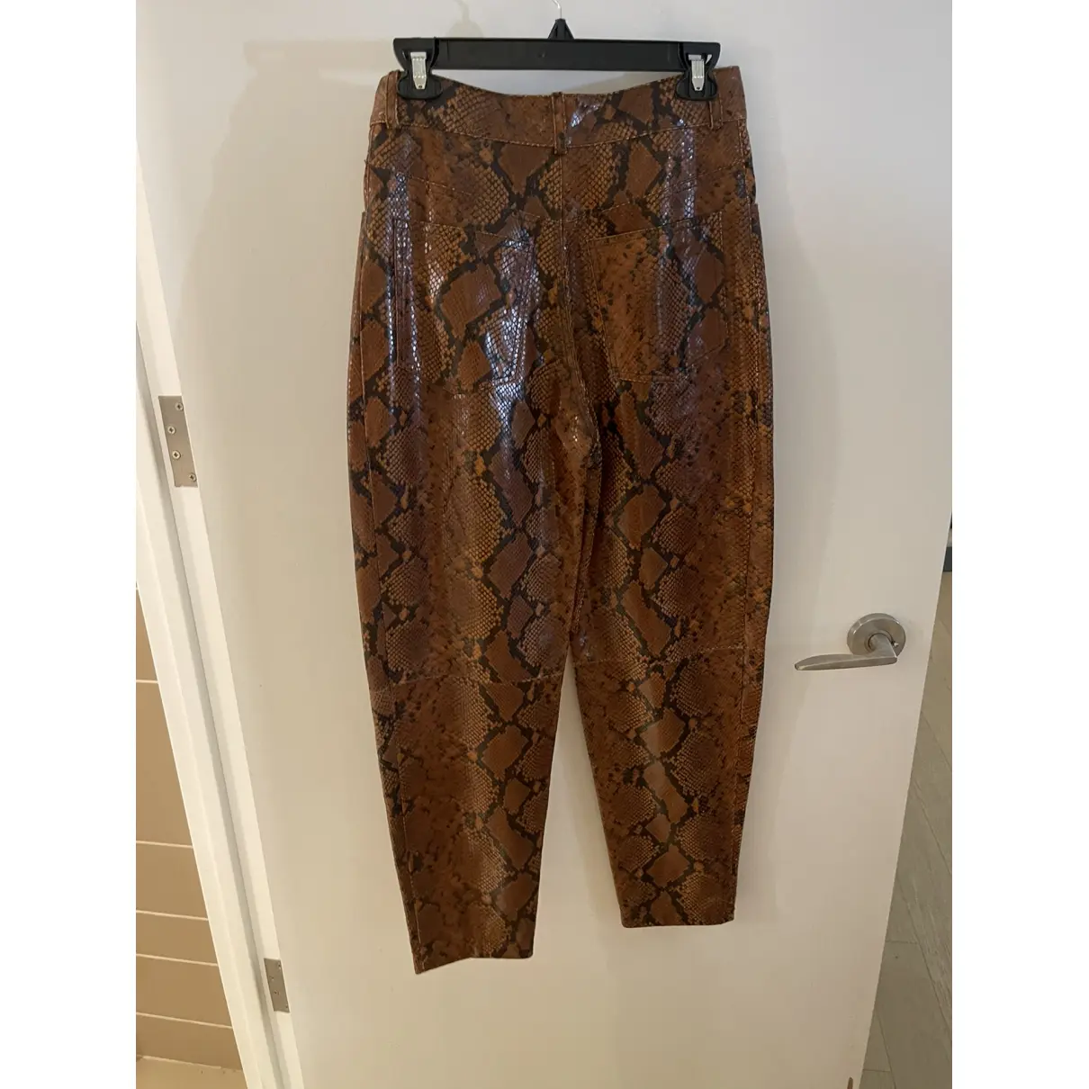 Leather trousers Attico