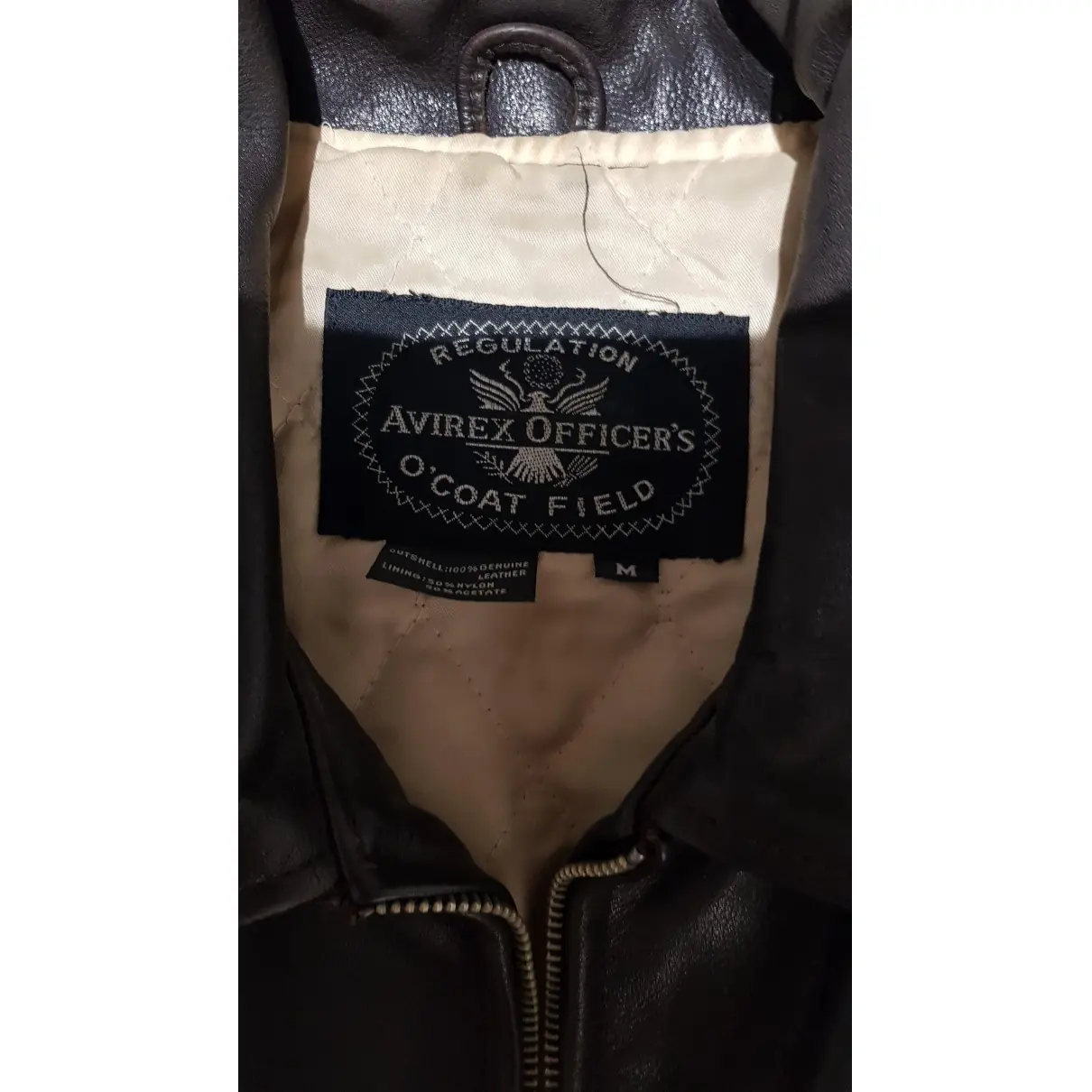 Buy Avirex Leather biker jacket online - Vintage