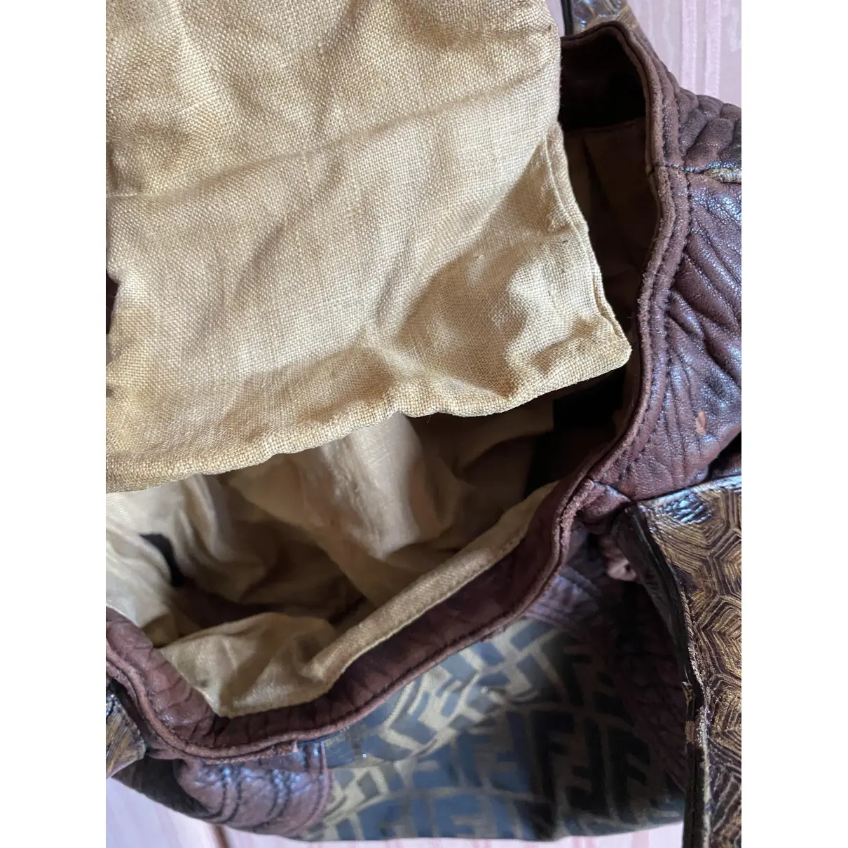 Bag leather handbag Fendi - Vintage
