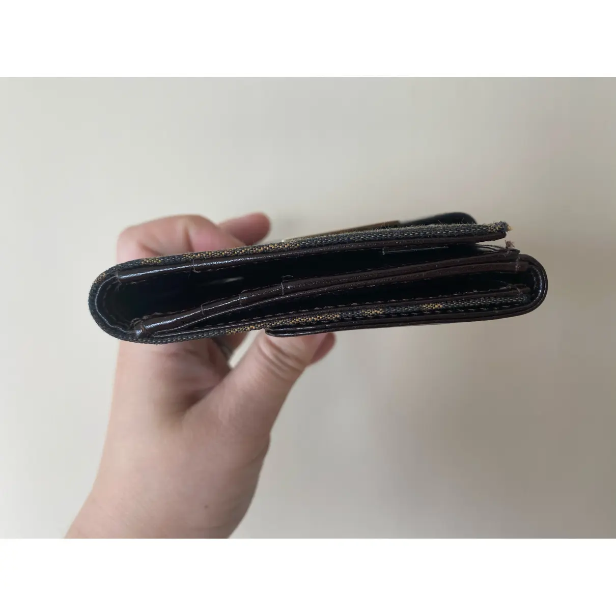 Baguette leather wallet Fendi