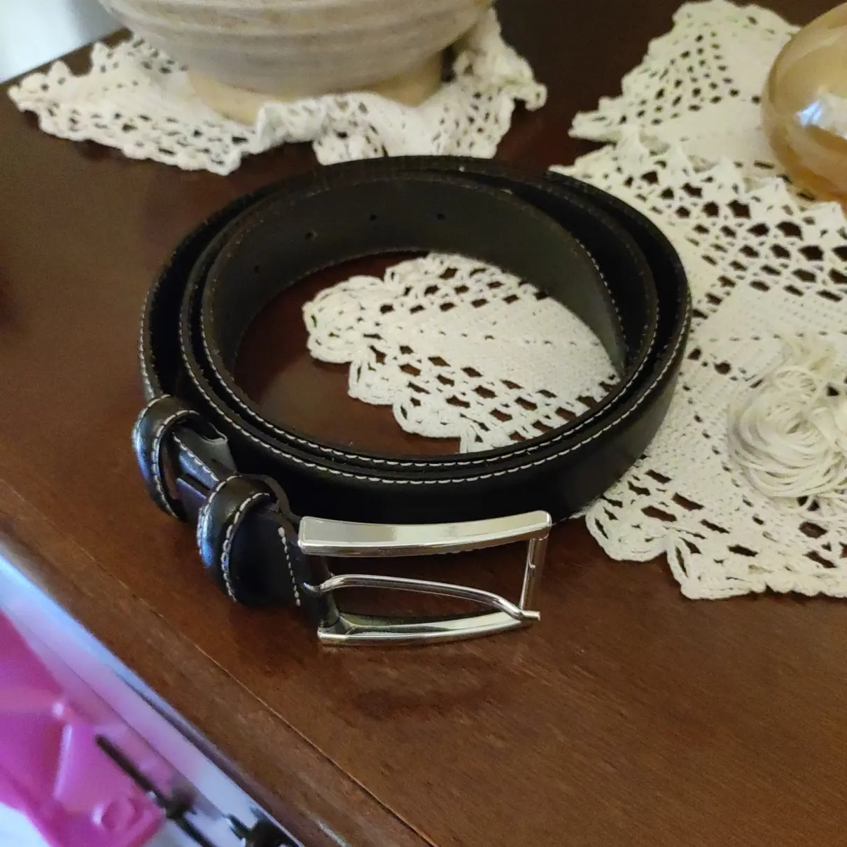 Leather belt Ballantyne