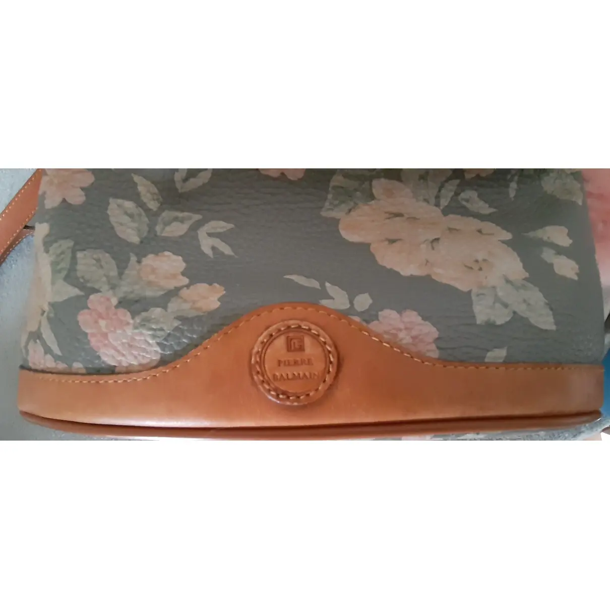 Leather handbag Balmain - Vintage
