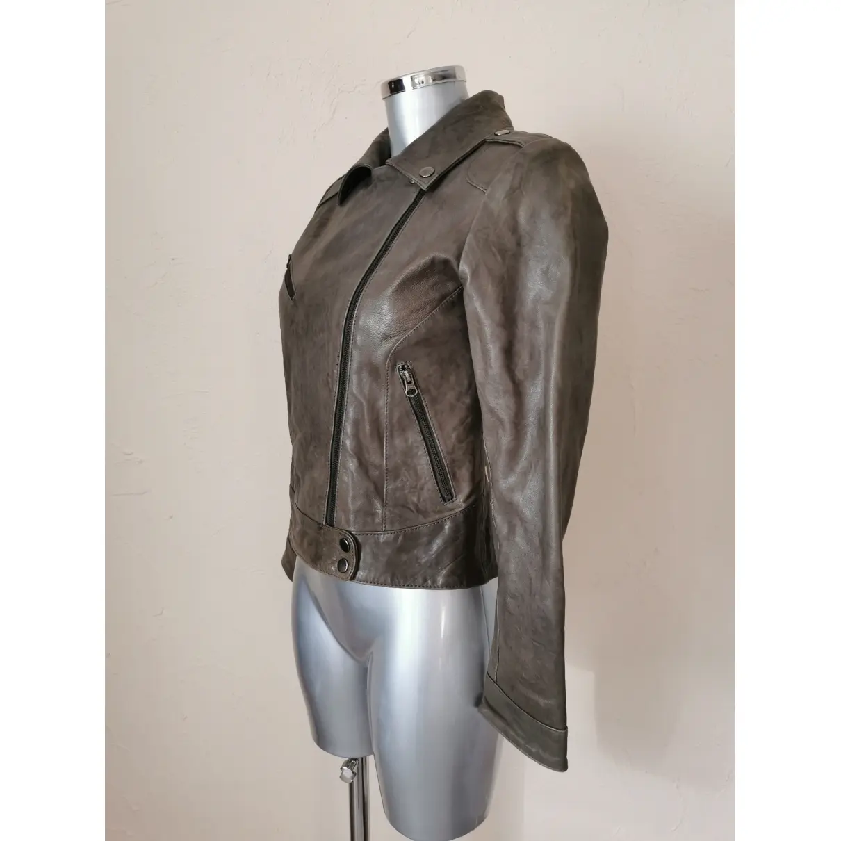 Leather jacket Ba&sh