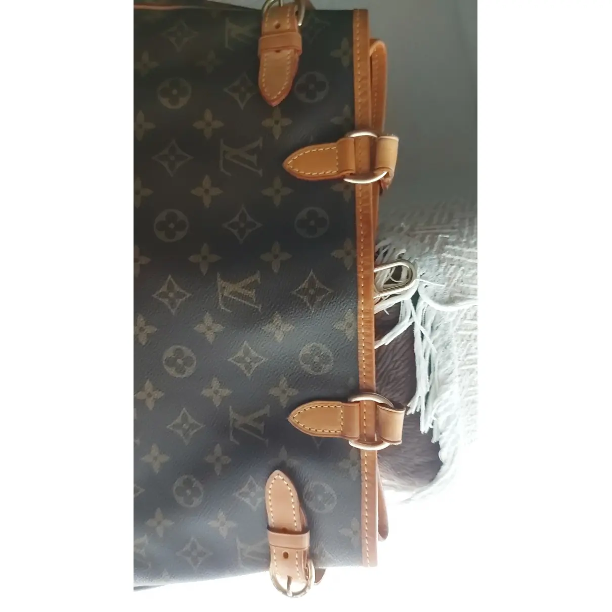 Batignolles leather handbag Louis Vuitton - Vintage