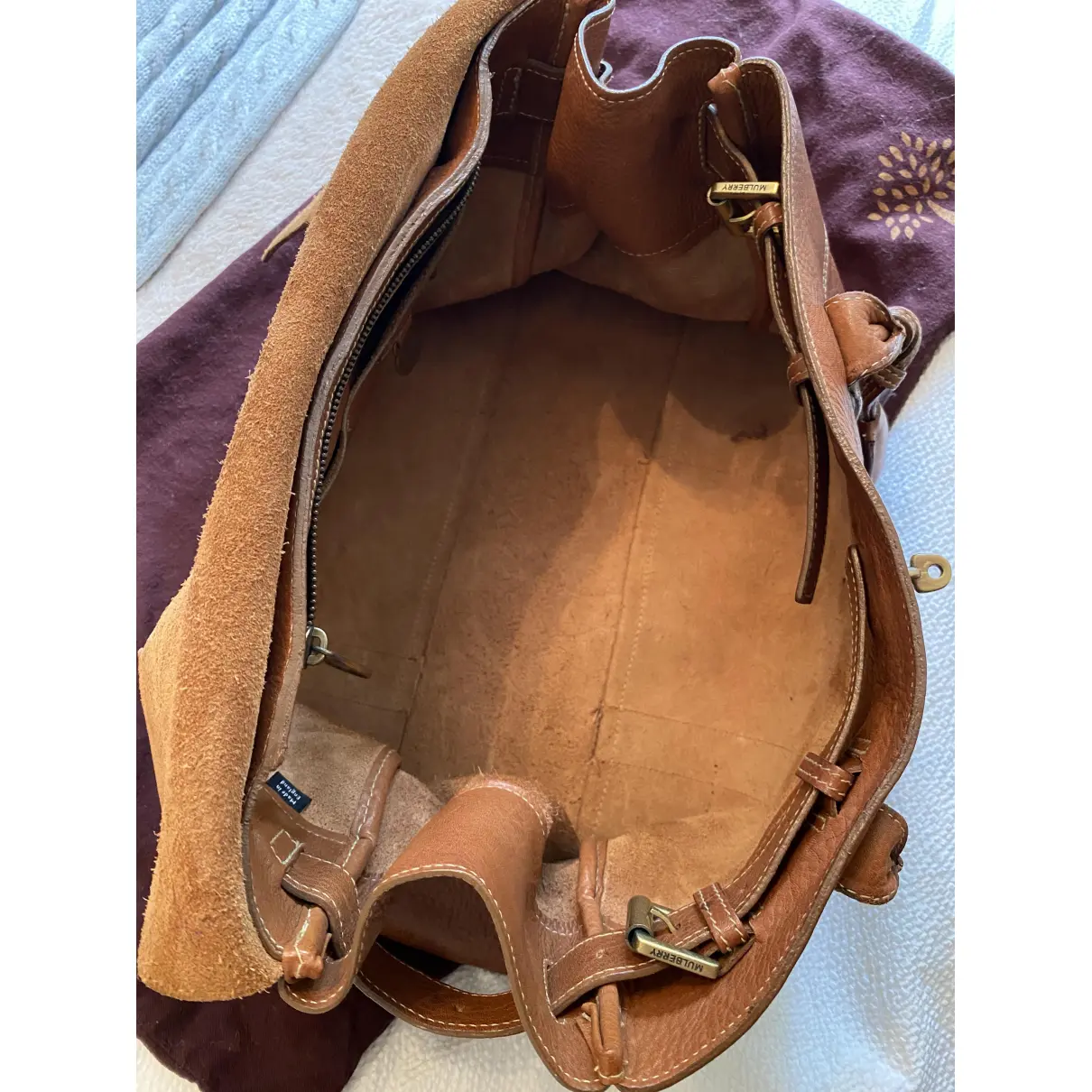 Bayswater leather bag Mulberry