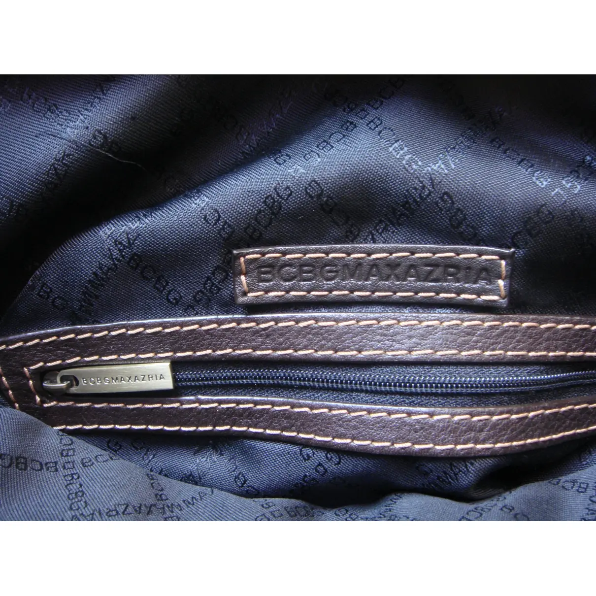 Leather handbag Bcbg Max Azria