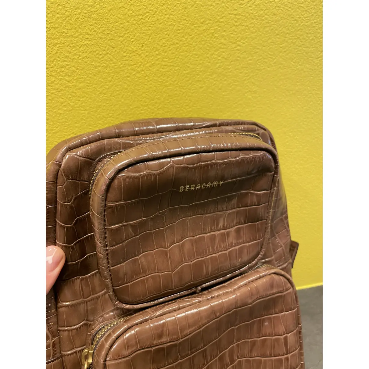 Buy Beracamy Leather backpack online