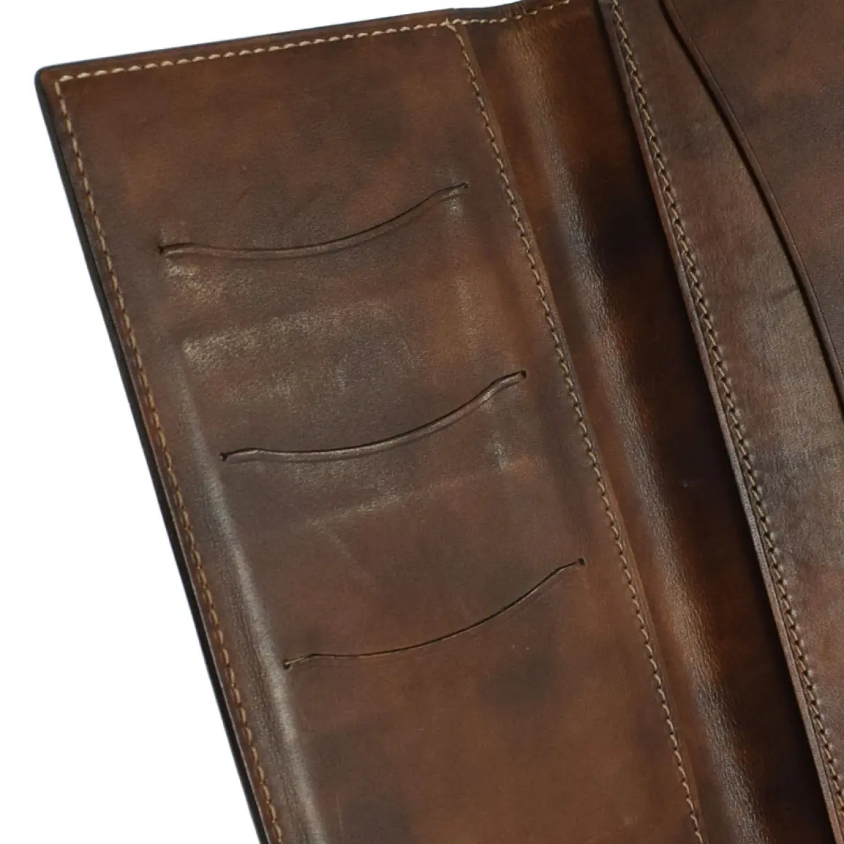 Leather small bag Berluti - Vintage