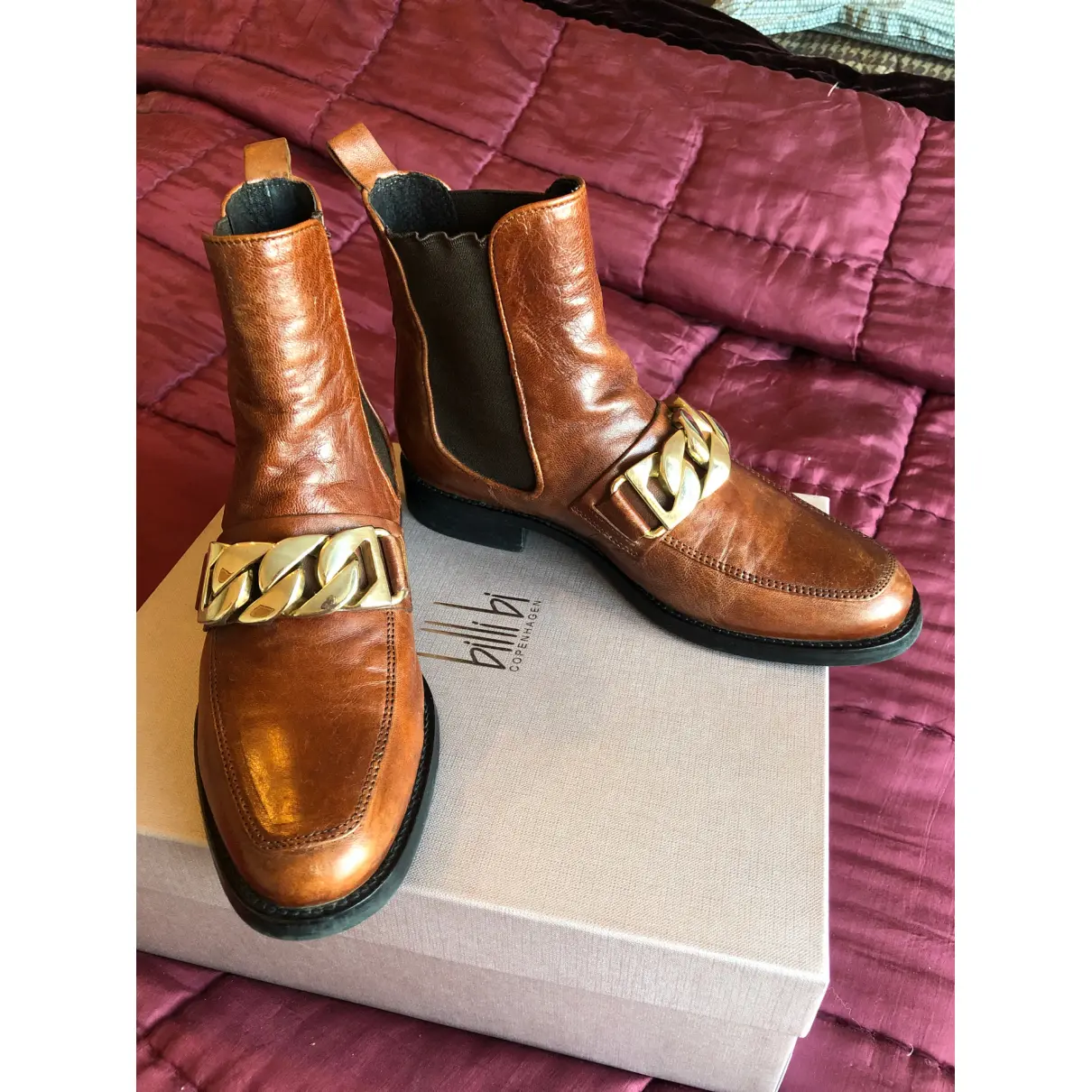 Buy Billi Bi Leather ankle boots online