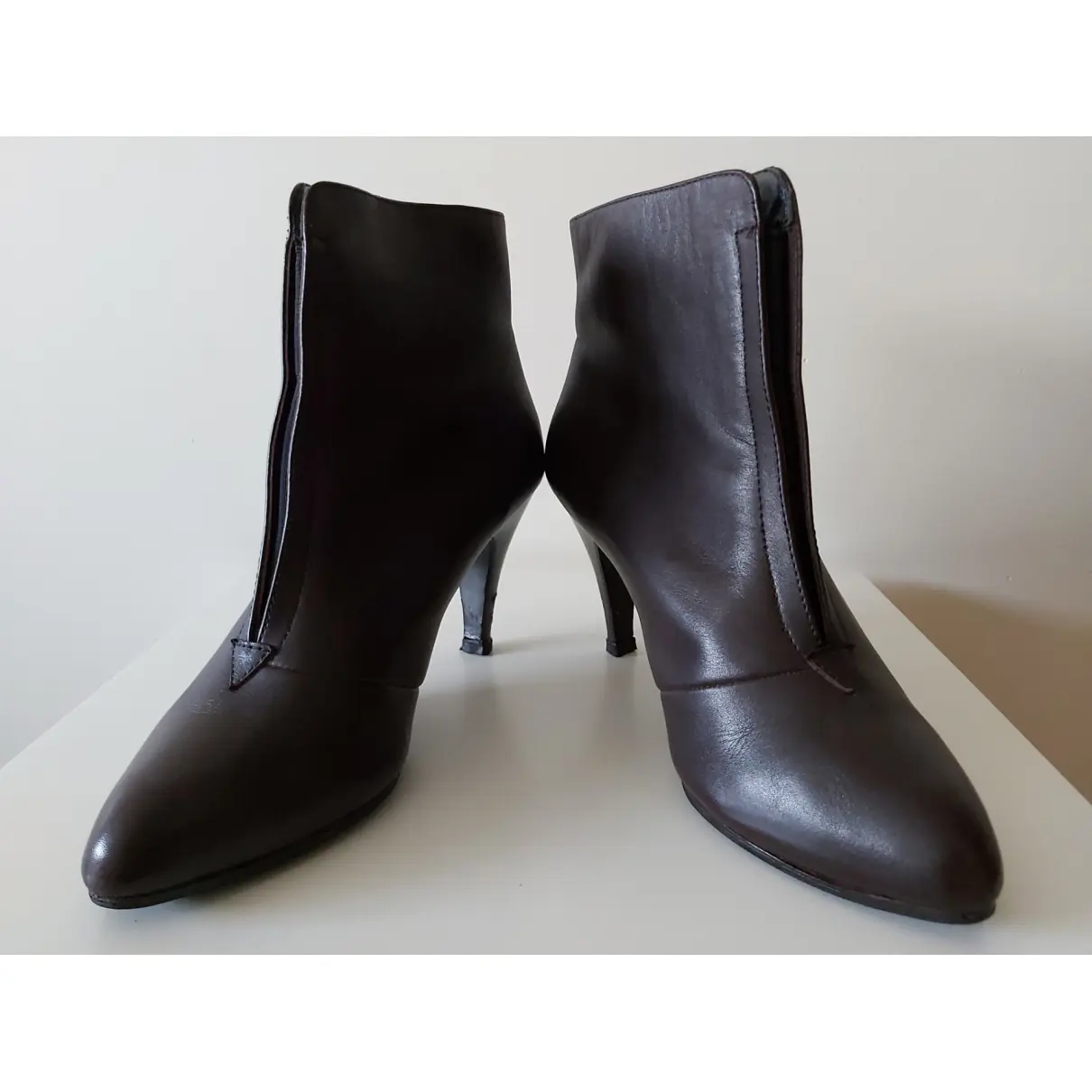 Buy Bimba y Lola Leather ankle boots online
