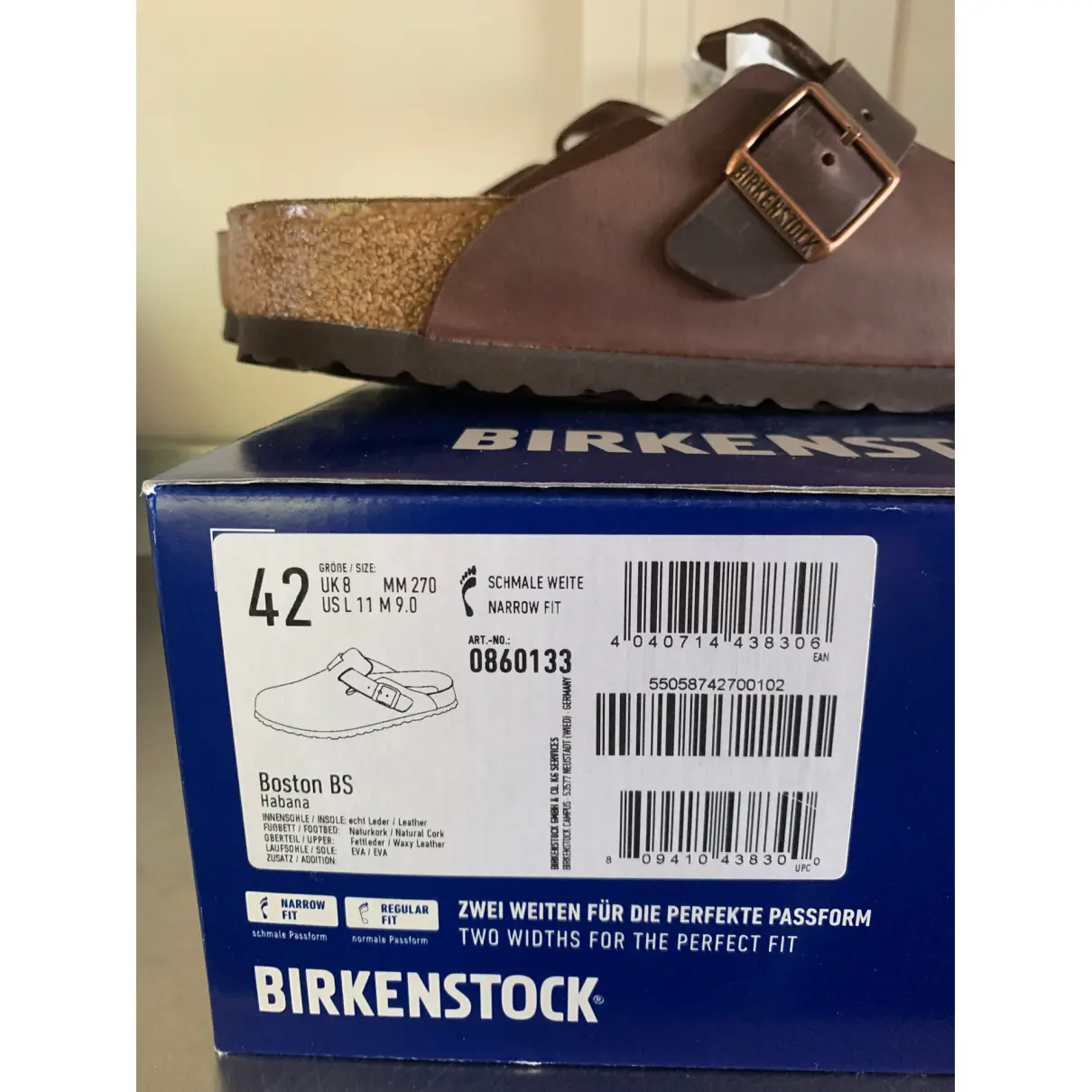 Leather sandals Birkenstock