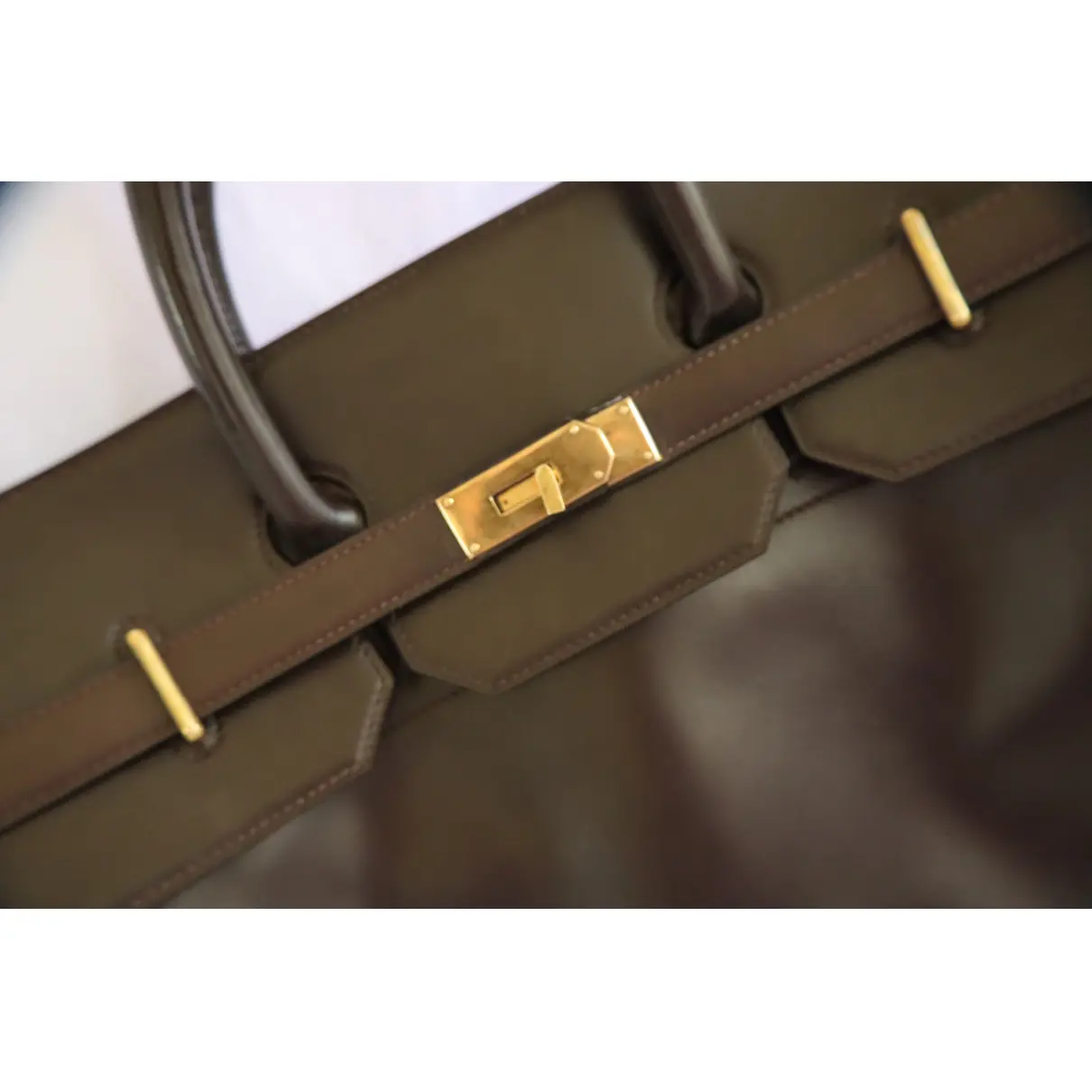 Birkin 50 leather handbag Hermès - Vintage
