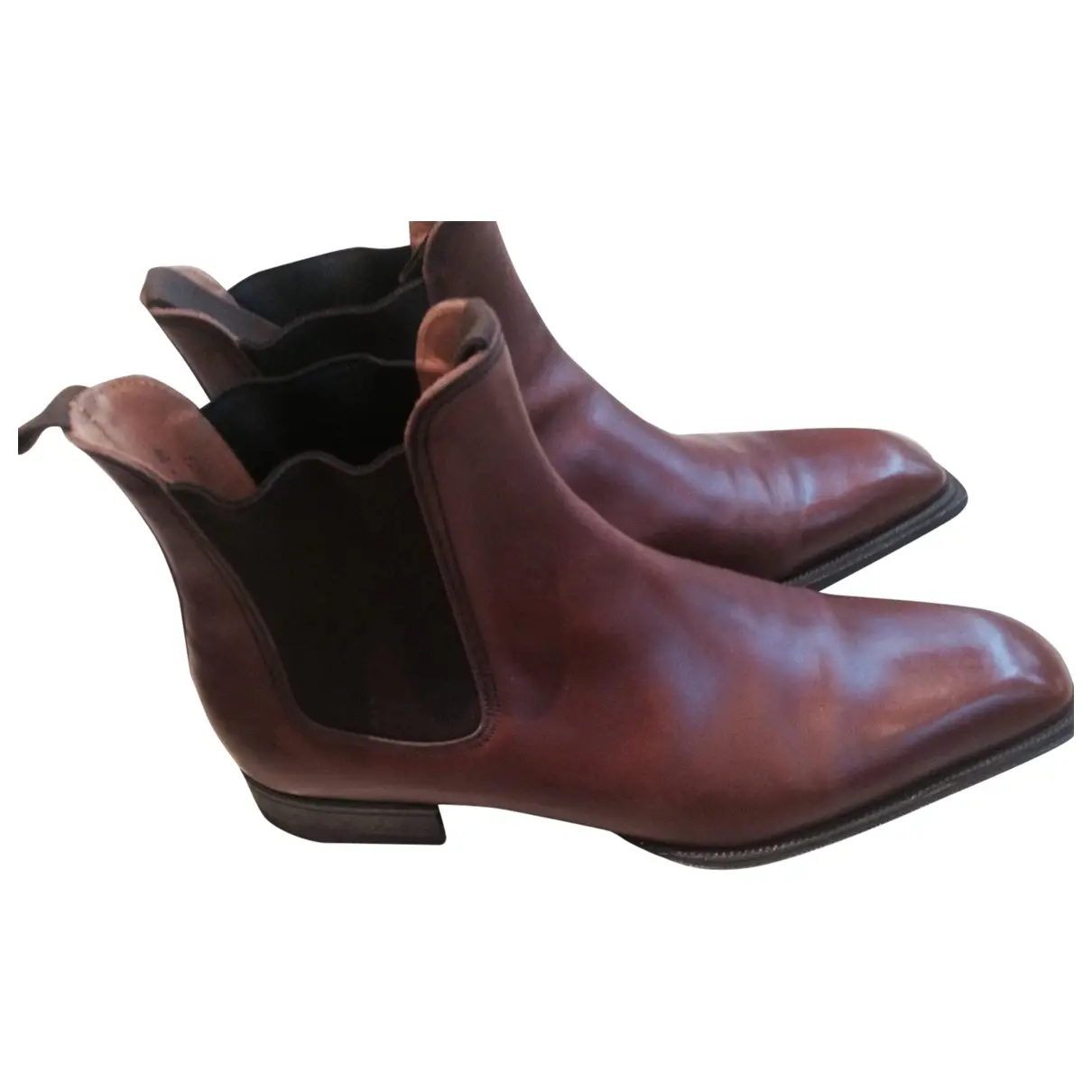 Brown Leather Boots JM Weston