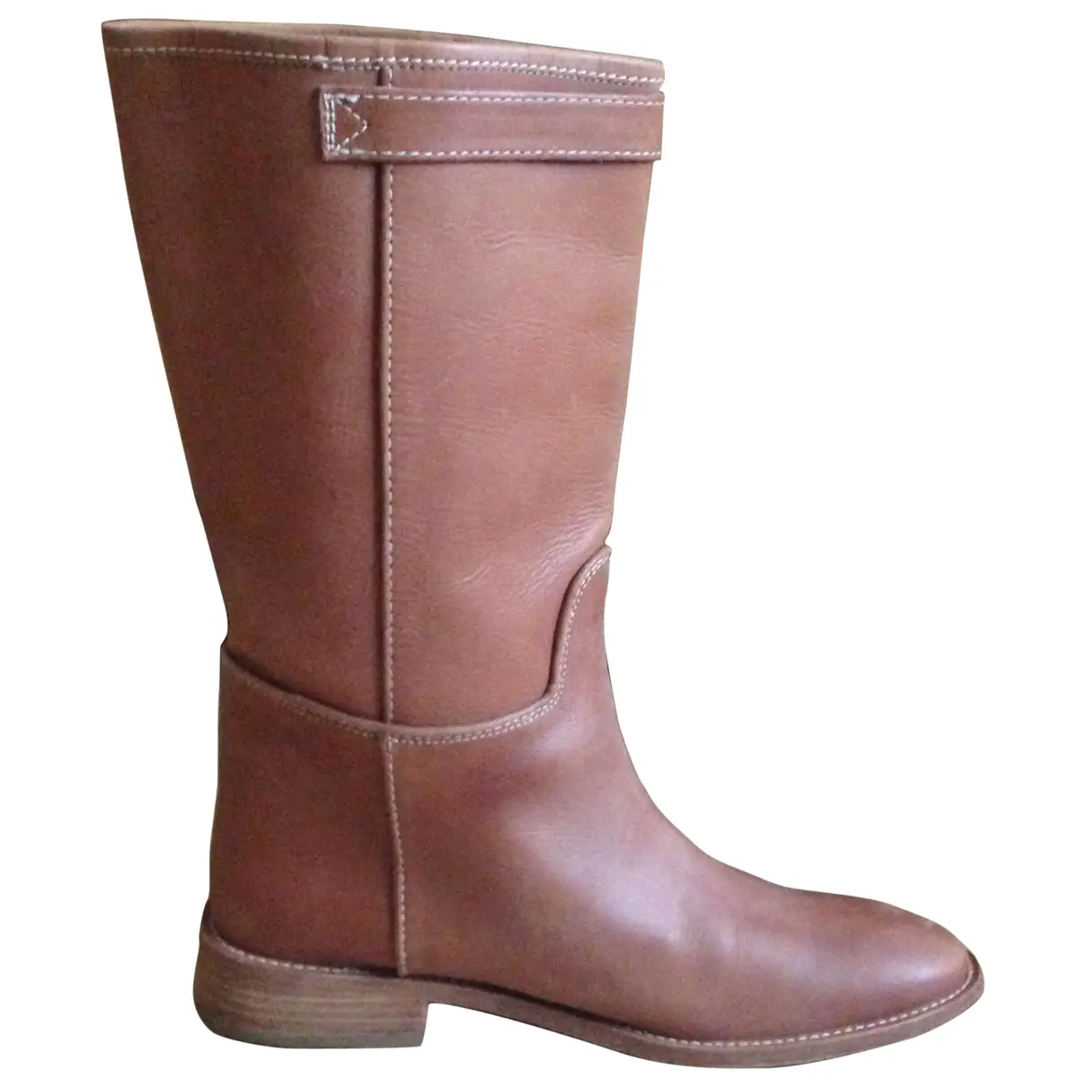 Buy Max Mara Brown Leather Boots online
