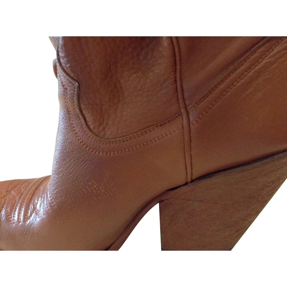 Buy Jean Paul Gaultier Brown Leather Boots online