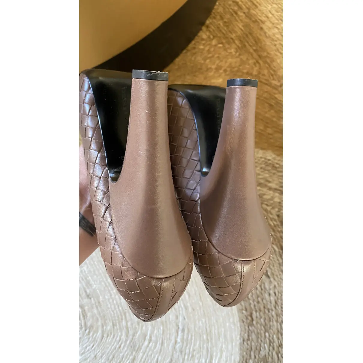 Buy Bottega Veneta Leather heels online