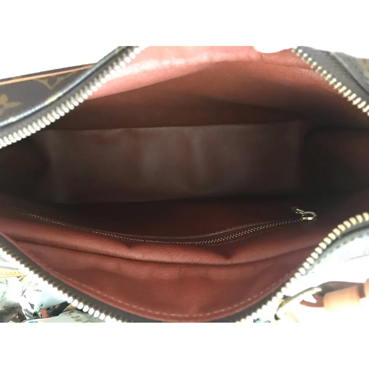 Boulogne leather handbag Louis Vuitton - Vintage
