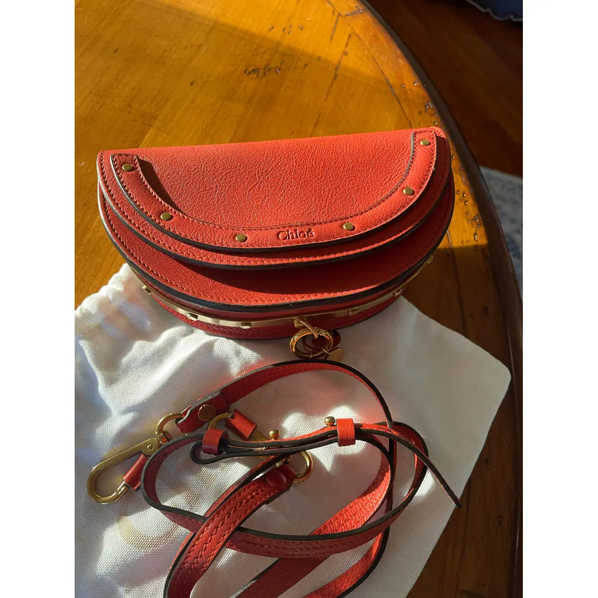 Bracelet Nile leather crossbody bag Chloé
