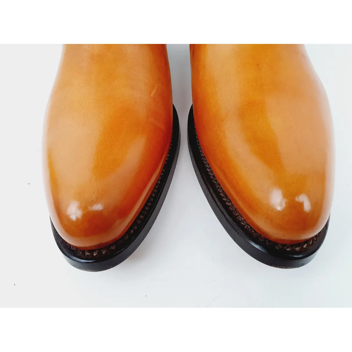 Leather boots branchini