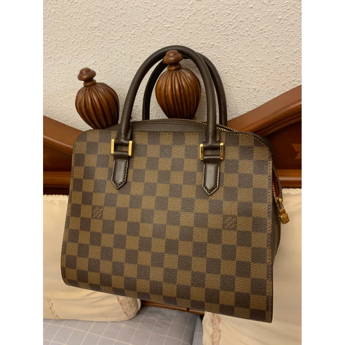 Brera leather handbag Louis Vuitton