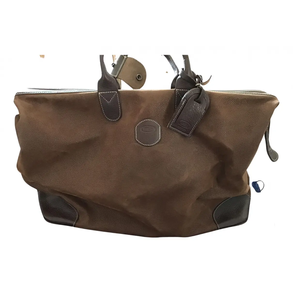 Leather travel bag Bric's - Vintage