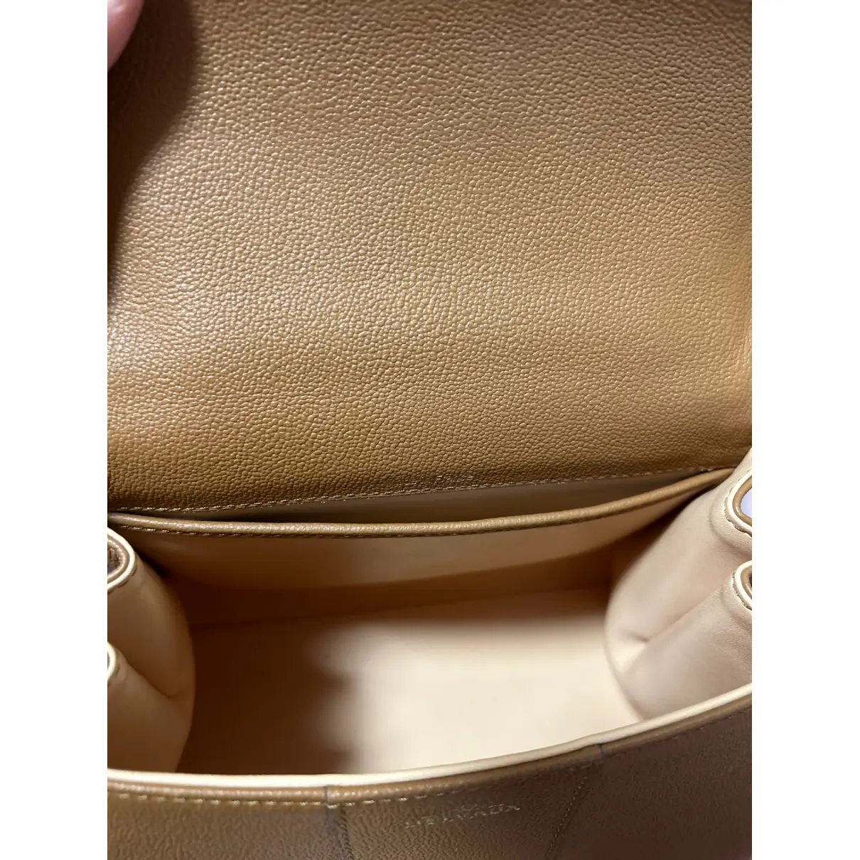Brillant leather handbag Delvaux