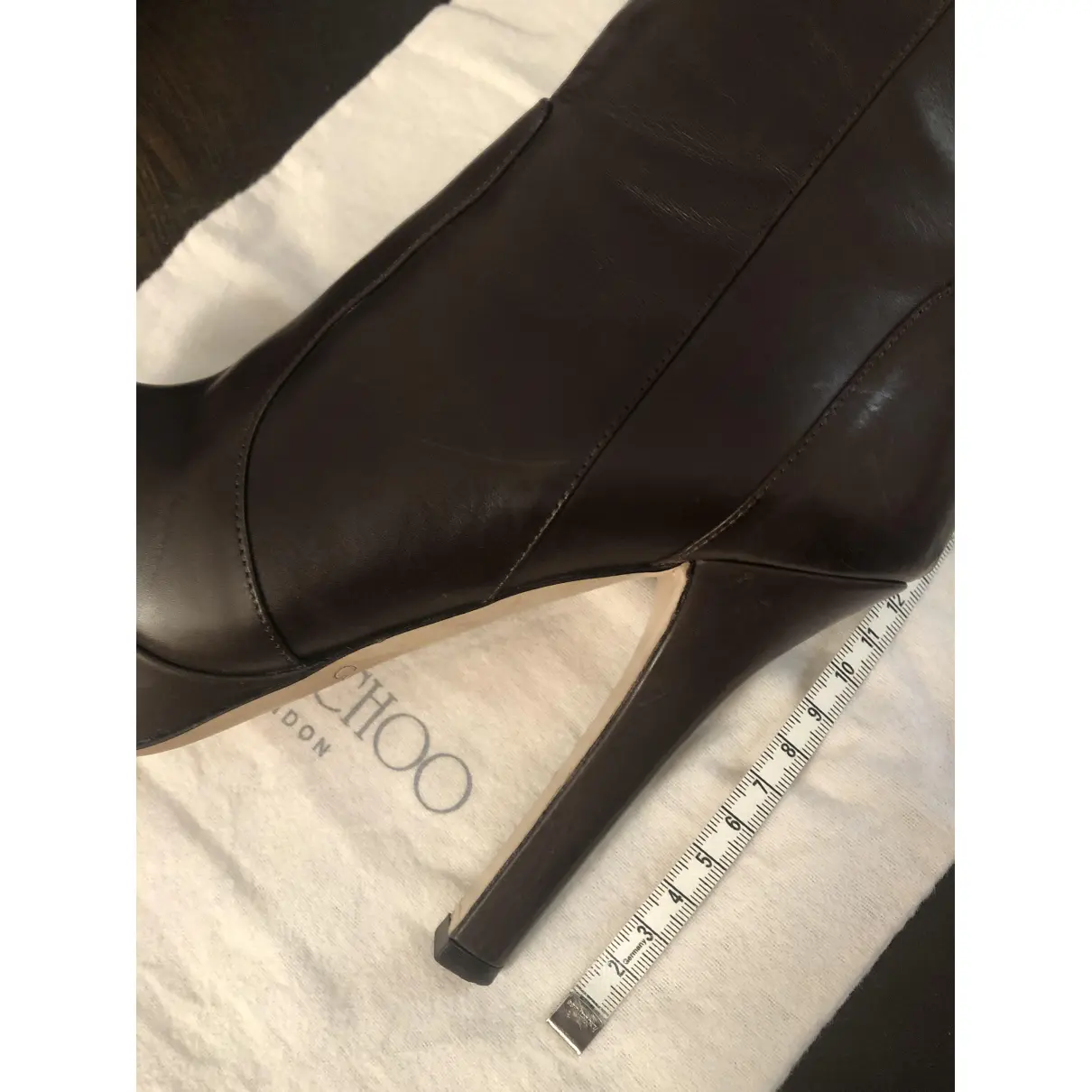 Britney leather ankle boots Jimmy Choo